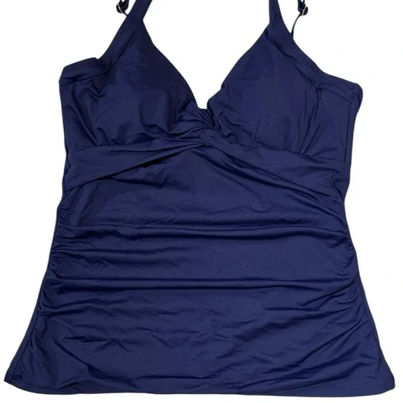 Tommy Bahama Pearl Solids Twist Underwire Tankini